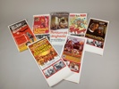 Posters, 7 st Ekivok bl.a. Lejonets Tecken