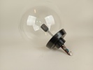 Lampa, glaskupa Fagerhultsbelysning