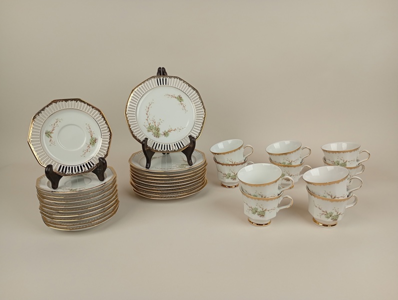 Kaffeservis, "Flora Alpina" Svenaholm