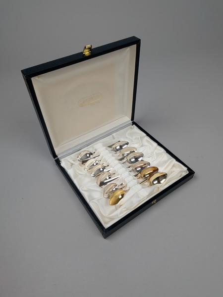 Teskedar, Silver "Chippendale"