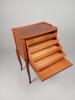 Bestickschatull, Intarsia