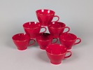 Kaffekoppar, Plain Gold, Indiska 7 st