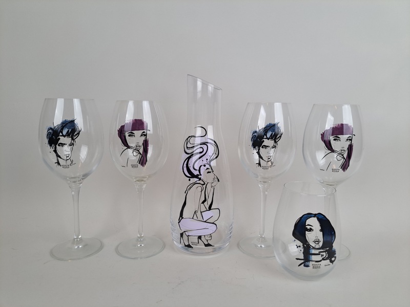 Glas, "All About you" Sara Woodrow Kosta Boda