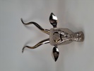 Vägglampa, metall