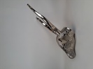 Vägglampa, metall