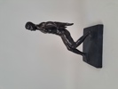 Bokstöd / Skulptur, konstmassa