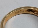 Ring & örhänge 14 k Guld