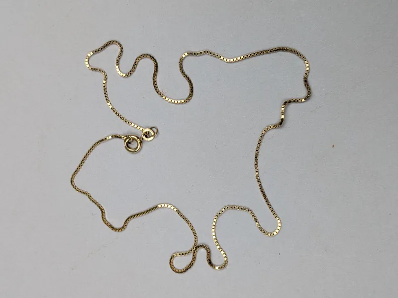 Halsband, Venezialänk, 8 k Guld