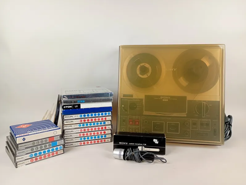 Rullbandspelare med tillbehör, Sony TC-366