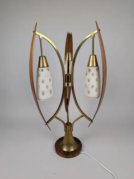 Bordslampa/Golvlampa, 1950-/1960-tal, Troligen USA