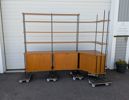Hyllsystem, "Prydno" Bröderna Gustafssons möbelfabrik Virserum, teak