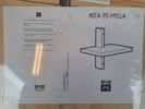 Hyllor 3 st, PS-Hylla IKEA, obegagnade