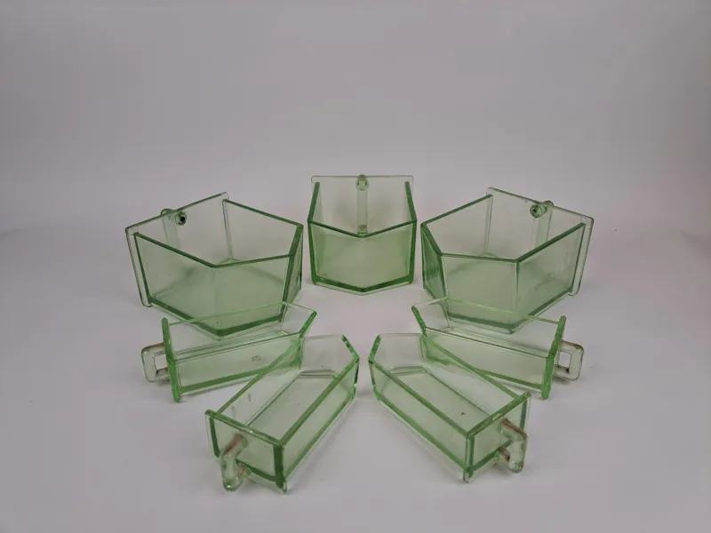 Glasskeppor 7 st