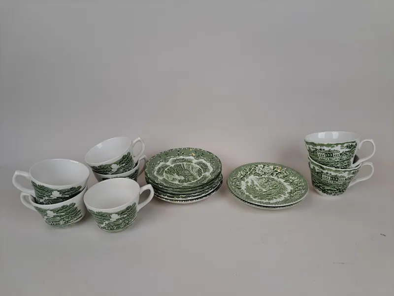Servisdelar, Te-&Kaffekoppar, bl.a. Grindley England
