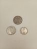 Silvermynt 3 st bl.a. Italien