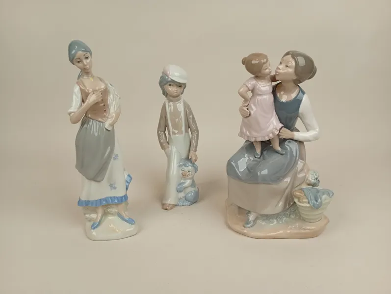 Figuriner 3 st Spanien bl.a. Lladro