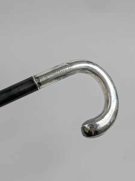 Käpp med Silverkrycka