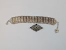 Armband & Brosch, Silver bl.a. Filigranarbete