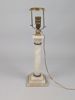 Bordslampa, Alabaster, tidigt 1900-tal