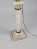 Bordslampa, Alabaster, tidigt 1900-tal