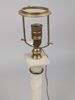 Bordslampa, Alabaster, tidigt 1900-tal