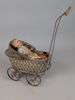 Äldre dockvagn & docka, 1800-tal