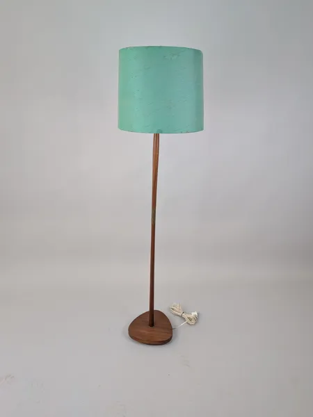 Golvlampa, teak