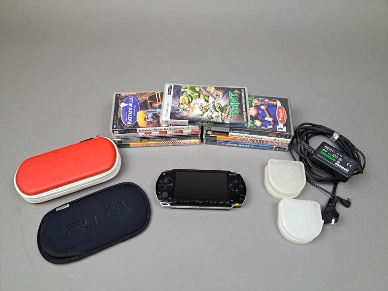 PSP Playstation Portable med spel