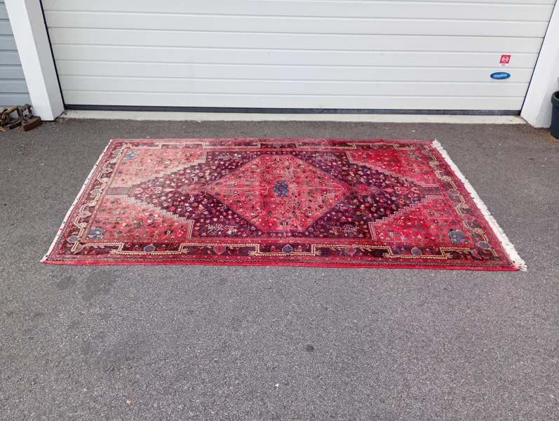 Orientalisk matta, handknuten
