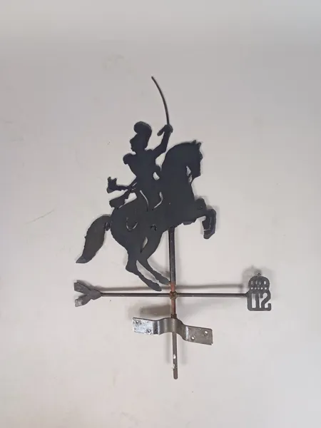 Vindflöjel, Skånska Dragonregementet, Lackerad metall
