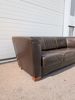 3-sits soffa, skinn