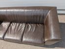 3-sits soffa, skinn