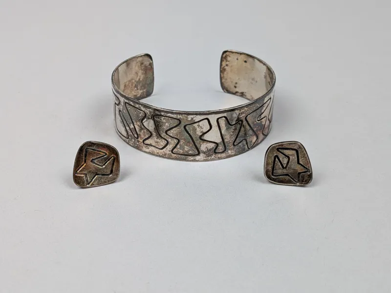 Armband & örhänge, Silver Carl Fredrik Carlman
