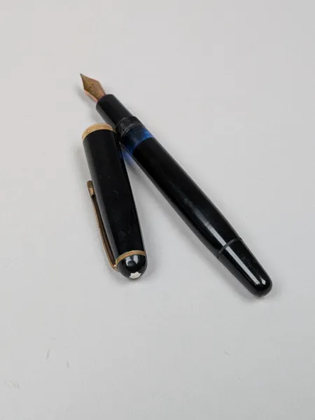 Reservoarpenna, Mont Blanc 14 k Guld spets