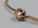 Armband, 18 k Guld med pärla