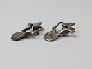 Silverörhänge med clips,"Splash" Henning Koppel Georg Jensen