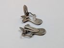 Silverörhänge med clips,"Splash" Henning Koppel Georg Jensen