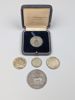 Medaljer & mynt, Silver bl.a. Hästafvelns främjande
