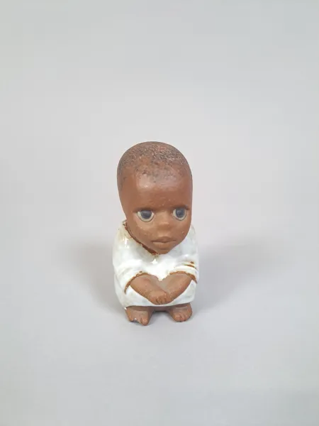 Figurin, "Syd" Alla Världens barn Lisa Larson Gustavsberg