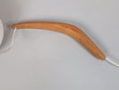 Vägglampa, Uno & Östen Kristiansson  Luxus opalglas & teak