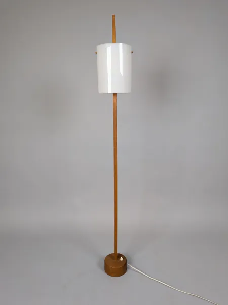 Golvlampa, Luxus teak & plast