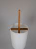 Golvlampa, Luxus teak & plast