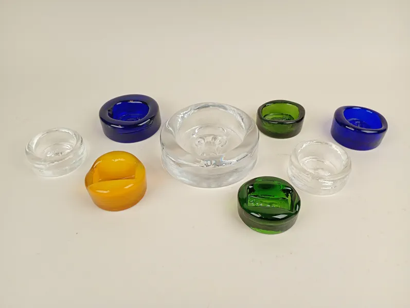 Konstglas, 8 delar Erik Höglund Boda