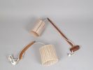 Vägglampor 2 st, Teak 1960-tal