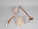 Vägglampor 2 st, Teak 1960-tal