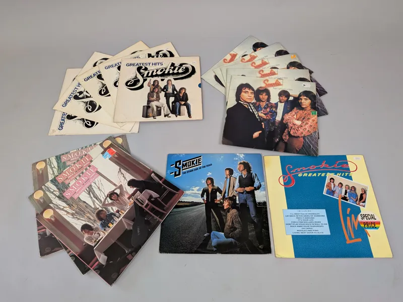 Parti LP-skivor/Vinyl, Smokie