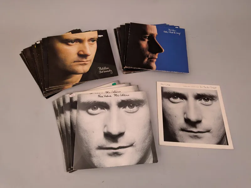 Parti LP-skivor/vinyl, Phil Collins