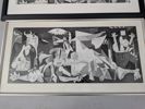 Tryck 2 st, efter Picasso, "Guernica"