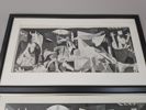 Tryck 2 st, efter Picasso, "Guernica"