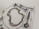 Parti Silver bl.a. bägare, smycken